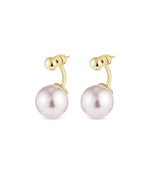 Load image into Gallery viewer, Pearl Drop Stud Earrings
