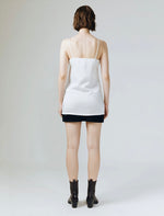 Load image into Gallery viewer, Satin Lace Detail Camisole in White