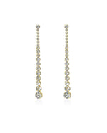 Load image into Gallery viewer, Sparkling Round Drop Earrings