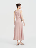 Load image into Gallery viewer, Modal Tank Stretch Dress in Pink