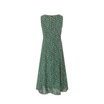 Load image into Gallery viewer, Sophie Sleeveless Floral Dress in Green