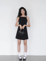 Load image into Gallery viewer, Cami Sheath Mini Dress in Black
