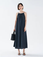 Load image into Gallery viewer, Cami Tent Dress in Navy