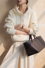 Load image into Gallery viewer, Classic Pocket Hoodie in Cream