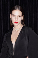 Load image into Gallery viewer, Sparkling Round Drop Earrings