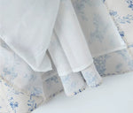 Load image into Gallery viewer, Livy Floral Dress in White/Blue