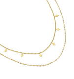 Load image into Gallery viewer, Double Chain Diamond Pendant Necklace