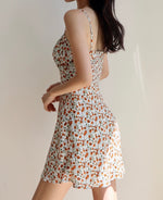 Load image into Gallery viewer, Berri Floral Mini Dress in White