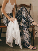 Load image into Gallery viewer, Floral Wide Leg Pants in Multi