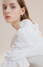 Load image into Gallery viewer, Sparkling Round & Star Hoop Earrings