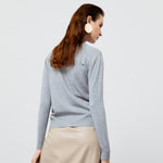 Load image into Gallery viewer, Amara Ribbed Knit Top in Grey