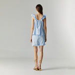 Load image into Gallery viewer, Amore Ruffle Set in Blue