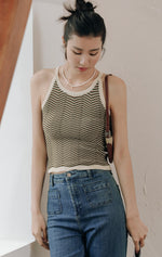 Load image into Gallery viewer, Printed Knit Tank Top in Multi