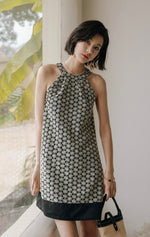 Load image into Gallery viewer, Embroidered Print Mid Dress in Multi