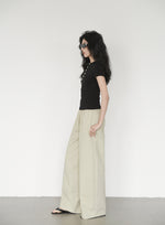 Load image into Gallery viewer, Stretch Button Tee in Black