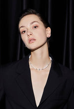 Load image into Gallery viewer, Diamante Cross Earrings