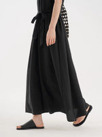 Load image into Gallery viewer, 2-Way Tank Tie Maxi Dress in Black