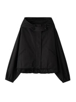 Load image into Gallery viewer, Classic Windbreaker Jacket in Black