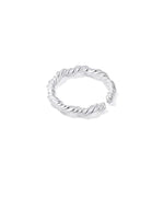 Load image into Gallery viewer, Textured Twist Open Ring