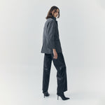 Load image into Gallery viewer, Colette Wool Single Breasted Blazer in Grey