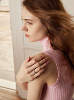 Load image into Gallery viewer, Textured Twist Open Ring