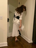 Load image into Gallery viewer, Korean Tie Back Camisole in Black