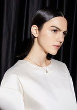 Load image into Gallery viewer, Mother Of Pearl Square Pendant Necklace