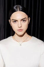 Load image into Gallery viewer, Mother Of Pearl Square Pendant Necklace