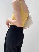 Load image into Gallery viewer, Light Knit Tank Top in Yellow