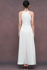 Load image into Gallery viewer, Twist Cami Pocket Maxi Gown in White