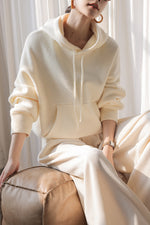 Load image into Gallery viewer, Classic Pocket Hoodie in Cream