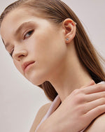 Load image into Gallery viewer, Set of 3 Diamante + Round Stud Earrings