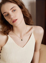 Load image into Gallery viewer, Emerald Square Pendant Chain Necklace