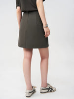 Load image into Gallery viewer, Faux Leather Mini Skirt in Black