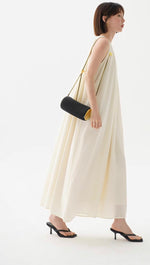 Load image into Gallery viewer, 2-Way Tank Tie Maxi Dress in Cream