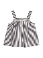 Load image into Gallery viewer, Seersucker Striped Top in Black/White