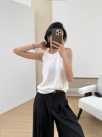 Load image into Gallery viewer, Light Knit Sleeveless Top in White