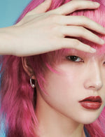 Load image into Gallery viewer, Textured Loop Pearl Earrings