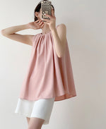 Load image into Gallery viewer, Gathered Tent Top in Pink