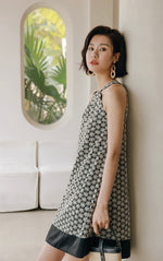 Load image into Gallery viewer, Embroidered Print Mid Dress in Multi