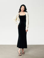 Load image into Gallery viewer, Cropped Knit Bolero in Cream