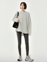 Load image into Gallery viewer, Oversized Raglan Sweater in Grey

