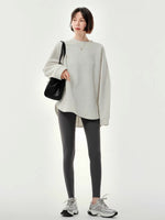 Load image into Gallery viewer, Oversized Raglan Sweater in Grey
