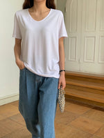 Load image into Gallery viewer, Korean Classic Tee in Blue- F