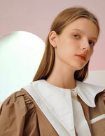 Load image into Gallery viewer, Square Diamante Earrings