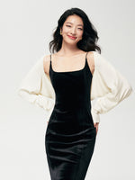 Load image into Gallery viewer, Cropped Knit Bolero in Cream