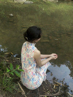 Load image into Gallery viewer, Floral Stretch Maxi Dress in Multi