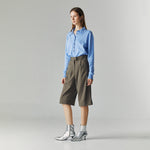 Load image into Gallery viewer, Elen Tailored Bermudas in Olive