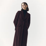 Load image into Gallery viewer, Evangeline Turtleneck Maxi Dress in Black