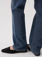 Load image into Gallery viewer, Straight Leg Stretch Jeans in Blue